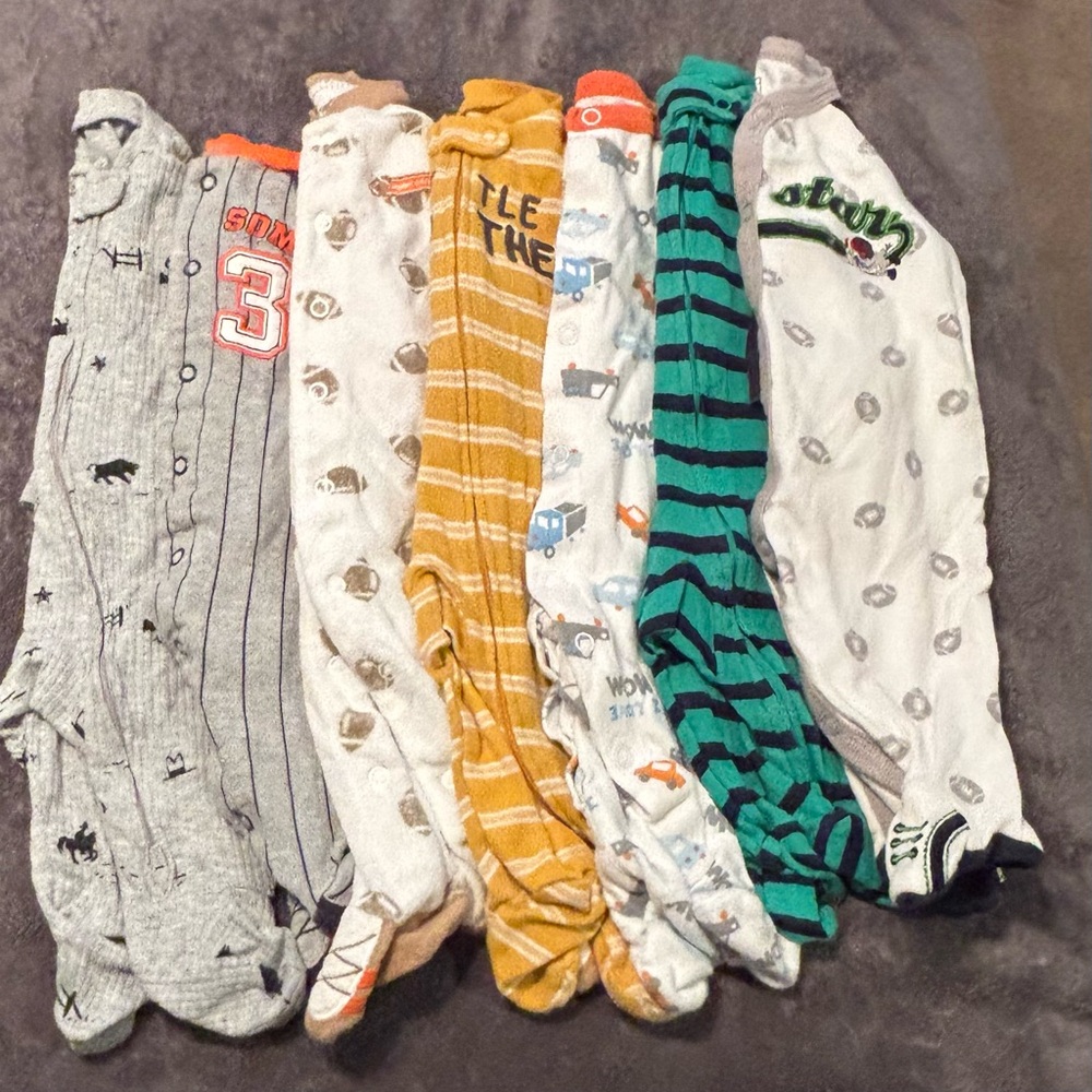 Kids One Piece Pajamas - Multicolor